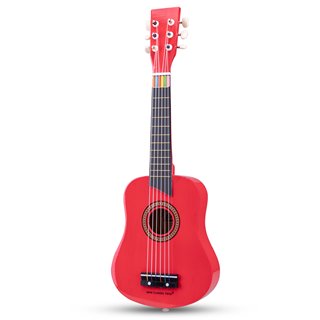 Toy guitar deluxe - red